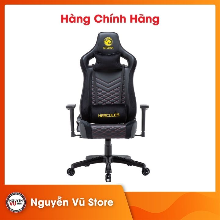 Ghế chơi game E-Dra Hercules EGC203 Black - Hàng chính hãng