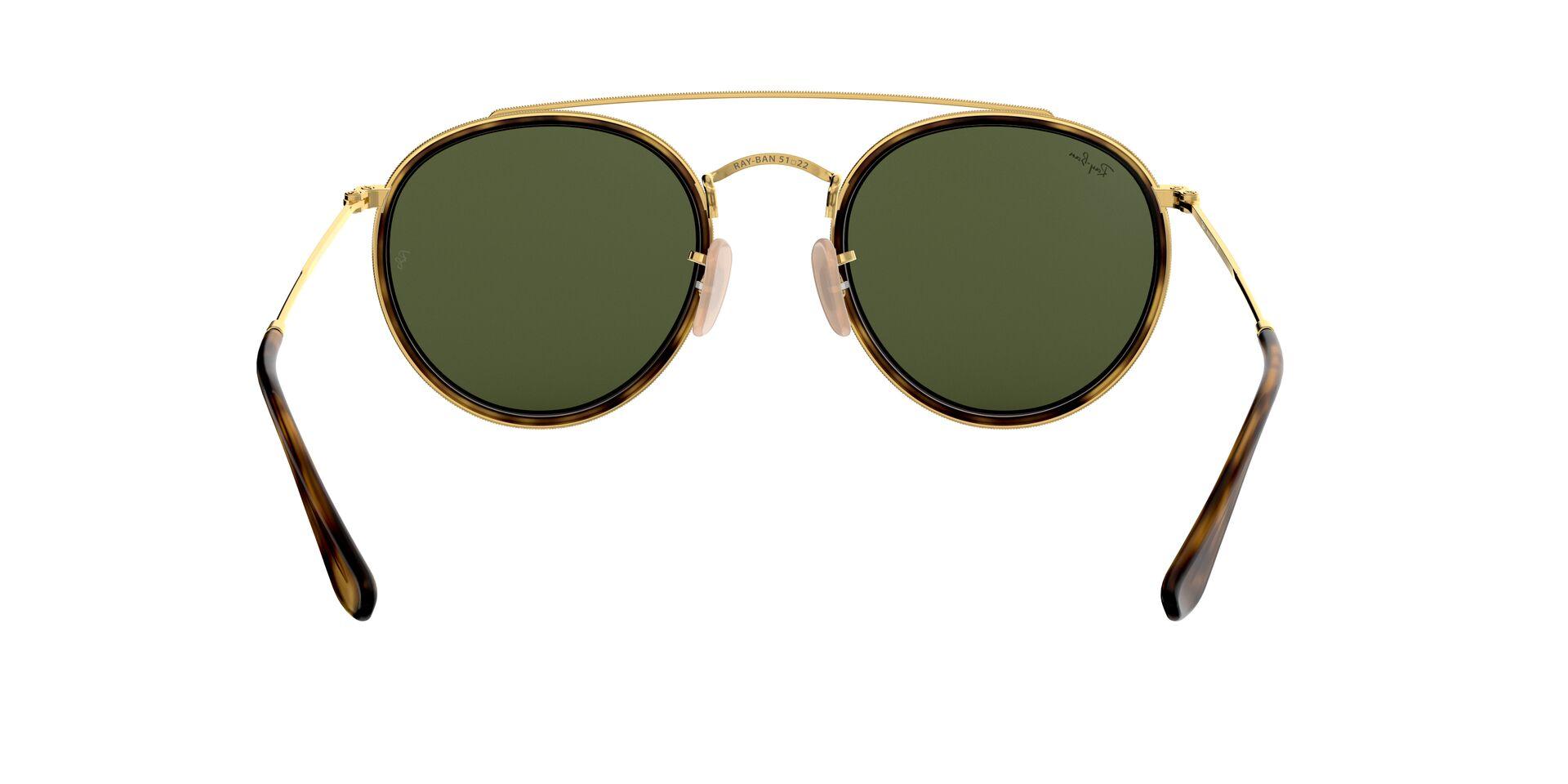 Mắt Kính Ray-Ban Round Double Bridge - RB3647N 001 -Sunglasses