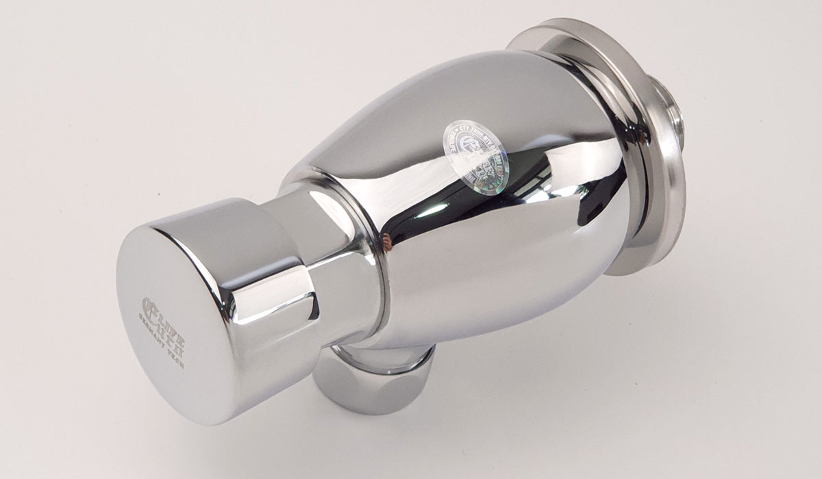 Van xả tiểu nhấn nam, chất liệu Đồng mạ Chrome Eurolife EL-XT140