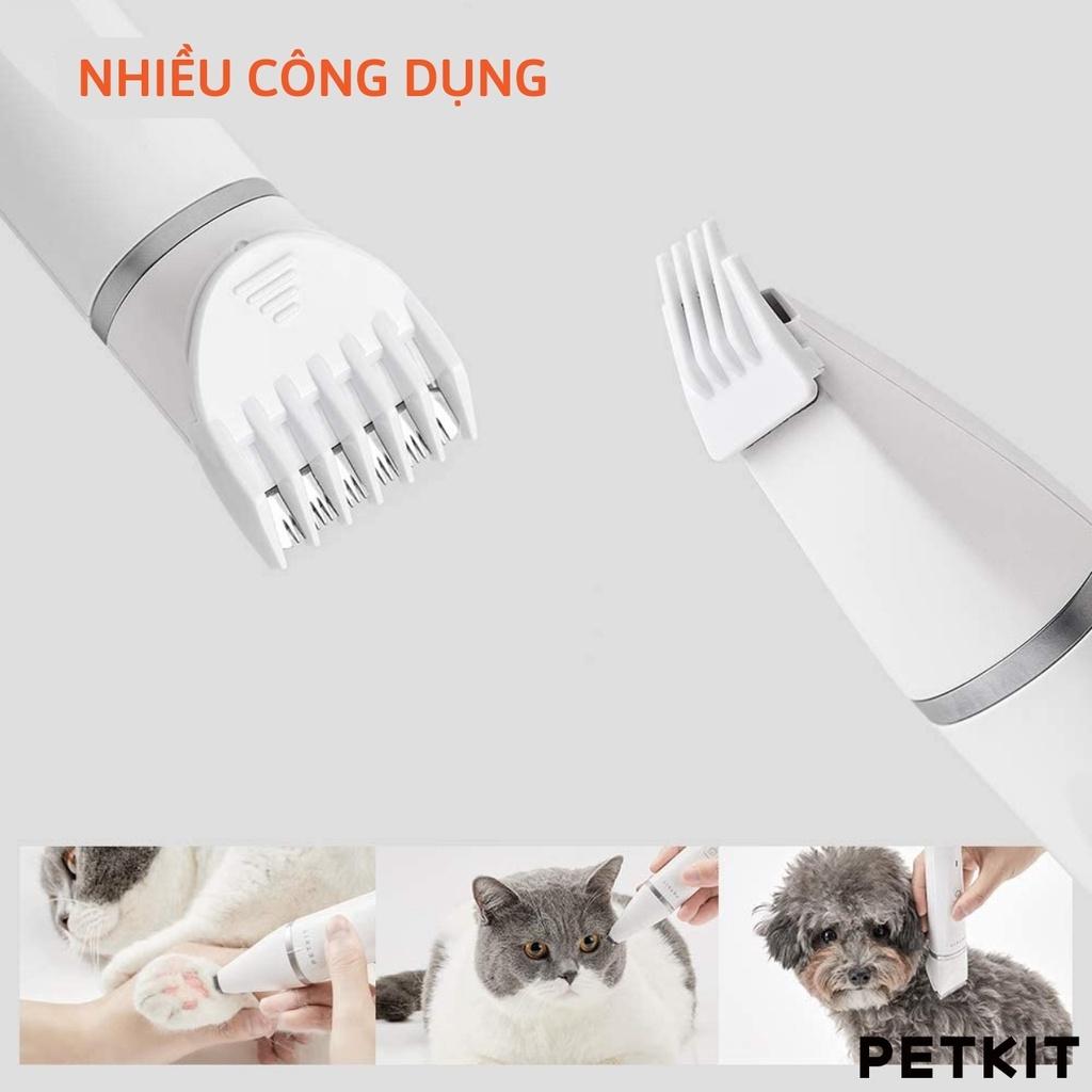 Tông Đơ Cắt Tỉa Cạo Lông Chó Mèo Petkit PRO 2023 2in1  - HeLiPet