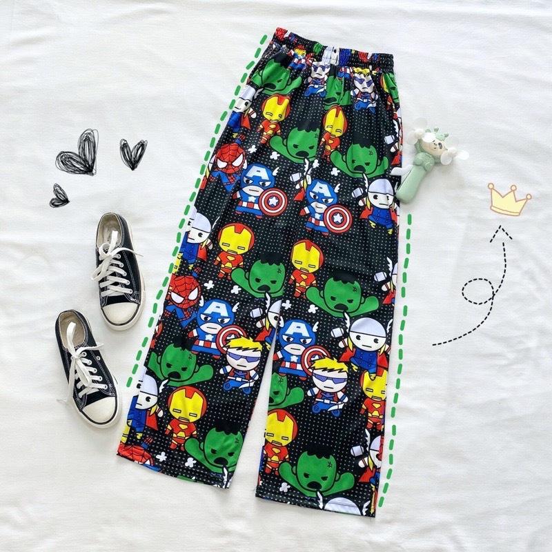 Quần jogger unisex SIB Clothing hoạ tiết cartoon hoạt hình SIB035