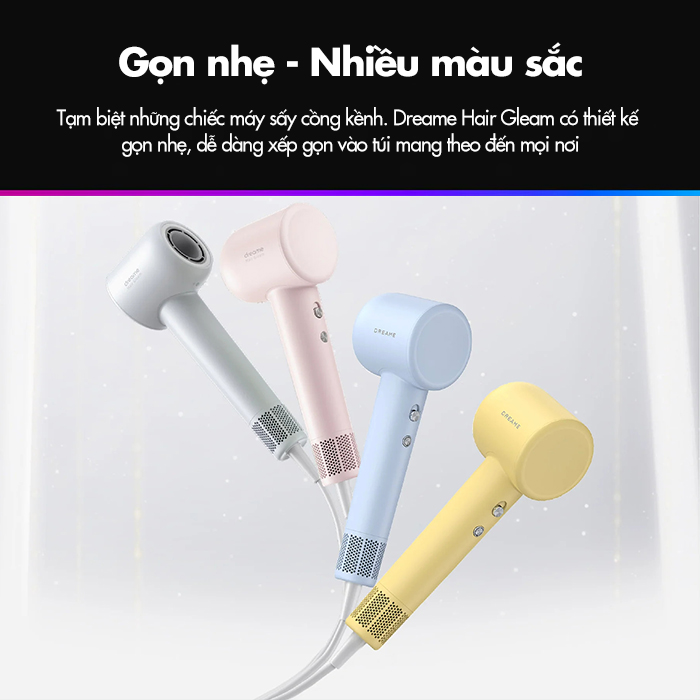 Máy sấy tóc Dreame Hair Gleam - Hàng hính hãng