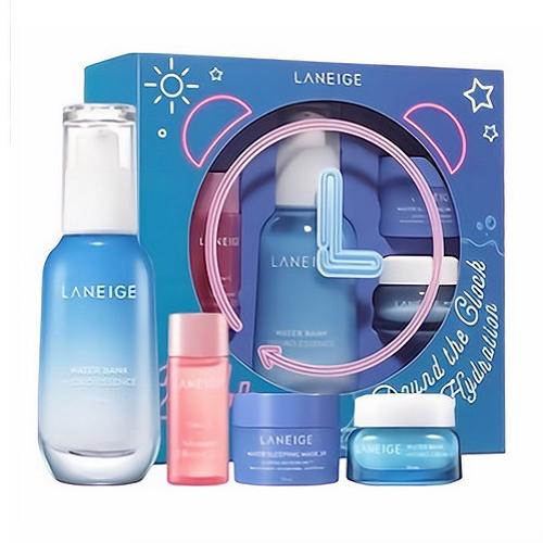 Bộ Sản Phẩm Dưỡng Ẩm Laneige Water Bank Round The Clock Hydration Kit