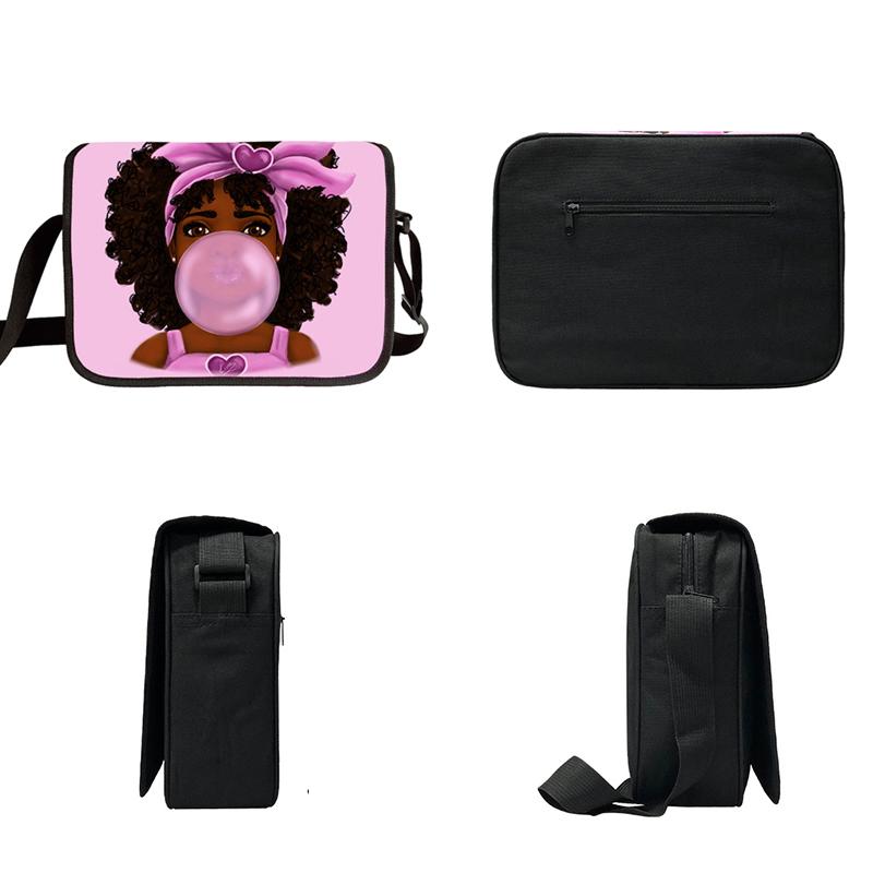 Hoạt Hình Gothic Cô Gái Lớn Đeo Túi Vải Bố Nữ Túi Đeo Vai Đơn Túi Dành Cho Thanh Thiếu Niên Du Lịch Cách Sử Dụng Hàng Ngày