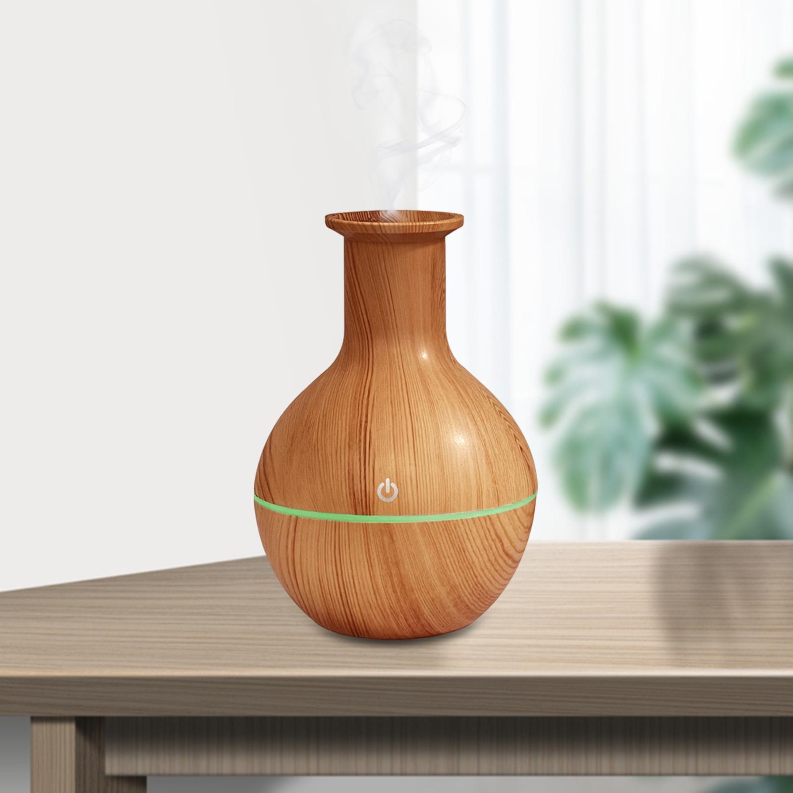 Round Diffuser Silent 130ml with LED Colorful Light  Humidifier