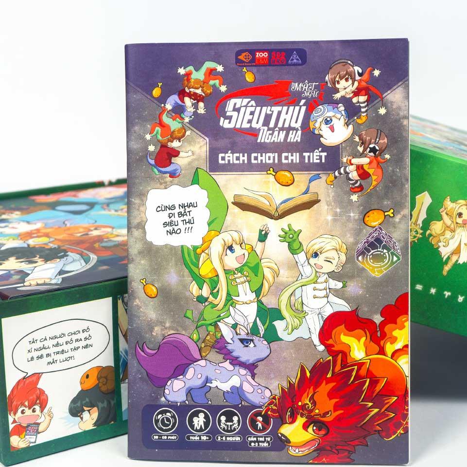 Board Game Lớp Học Mật Ngữ - Siêu thú Ngân Hà - Bộ Đồ Chơi Nhập vai Cực vui cho cả nhà