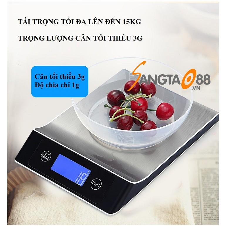 Cân điện tử 10kg/1g CX-2017 ( CÂN BỀN, ĐẸP )