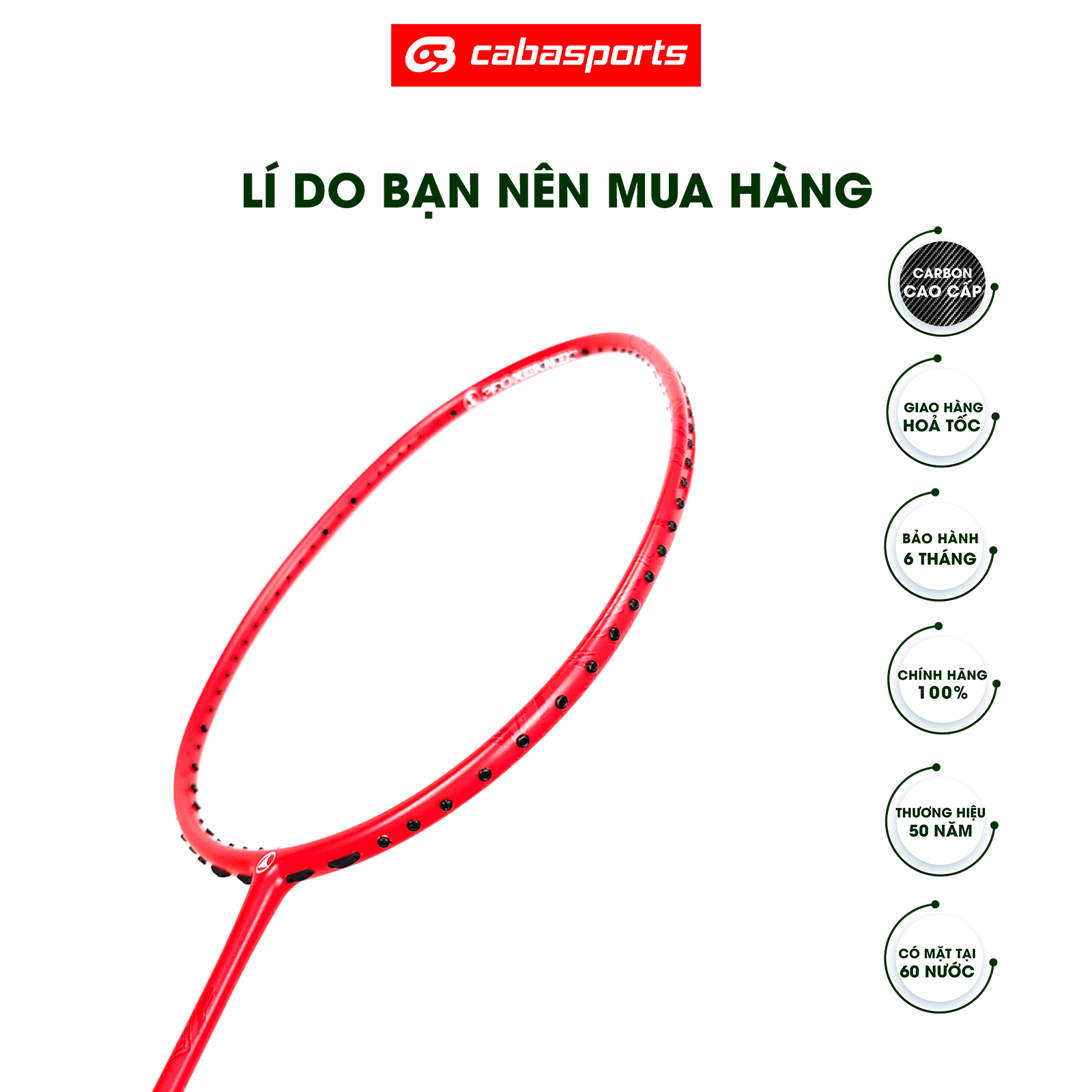 VỢT CẦU LÔNG ĐÃ ĐAN LƯỚI PROKENNEX ARROW 17 AIR 7U SIÊU NHẸ CHẤT LƯỢNG CHÍNH HÃNG (1 cây) - Tặng kèm quấn cán