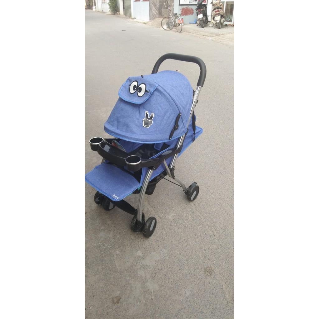 sỉ xe đẩy cao cấp al125 màu xanh điều chỉnh nhiều tư thế