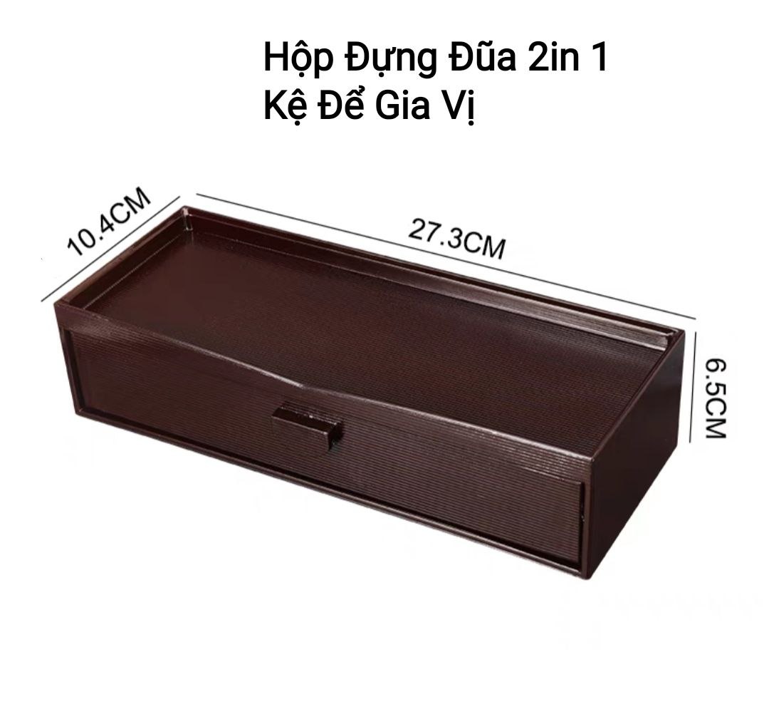 HỘP ĐỰNG ĐŨA LUXURY 2 IN 1 CÓ NGĂN KÉO – THIẾT KẾ SANG TRỌNG &amp; TIỆN LỢI