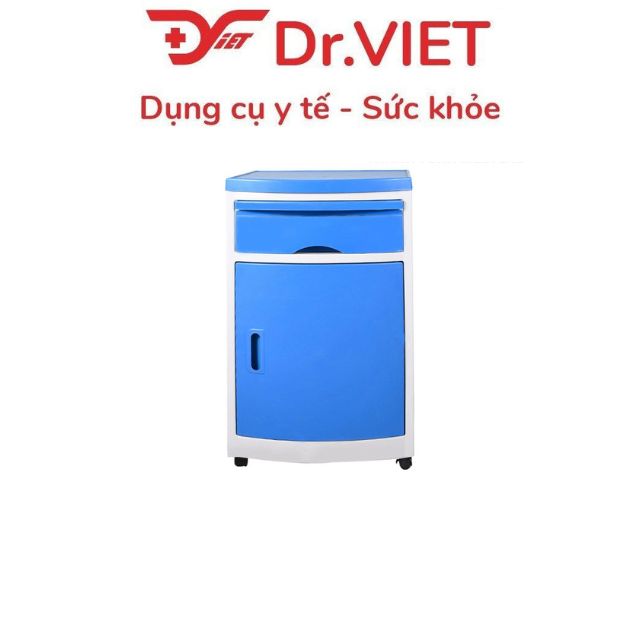 Tủ xe đẩy dụng cụ cấp cứu cao cấp TJM-T03