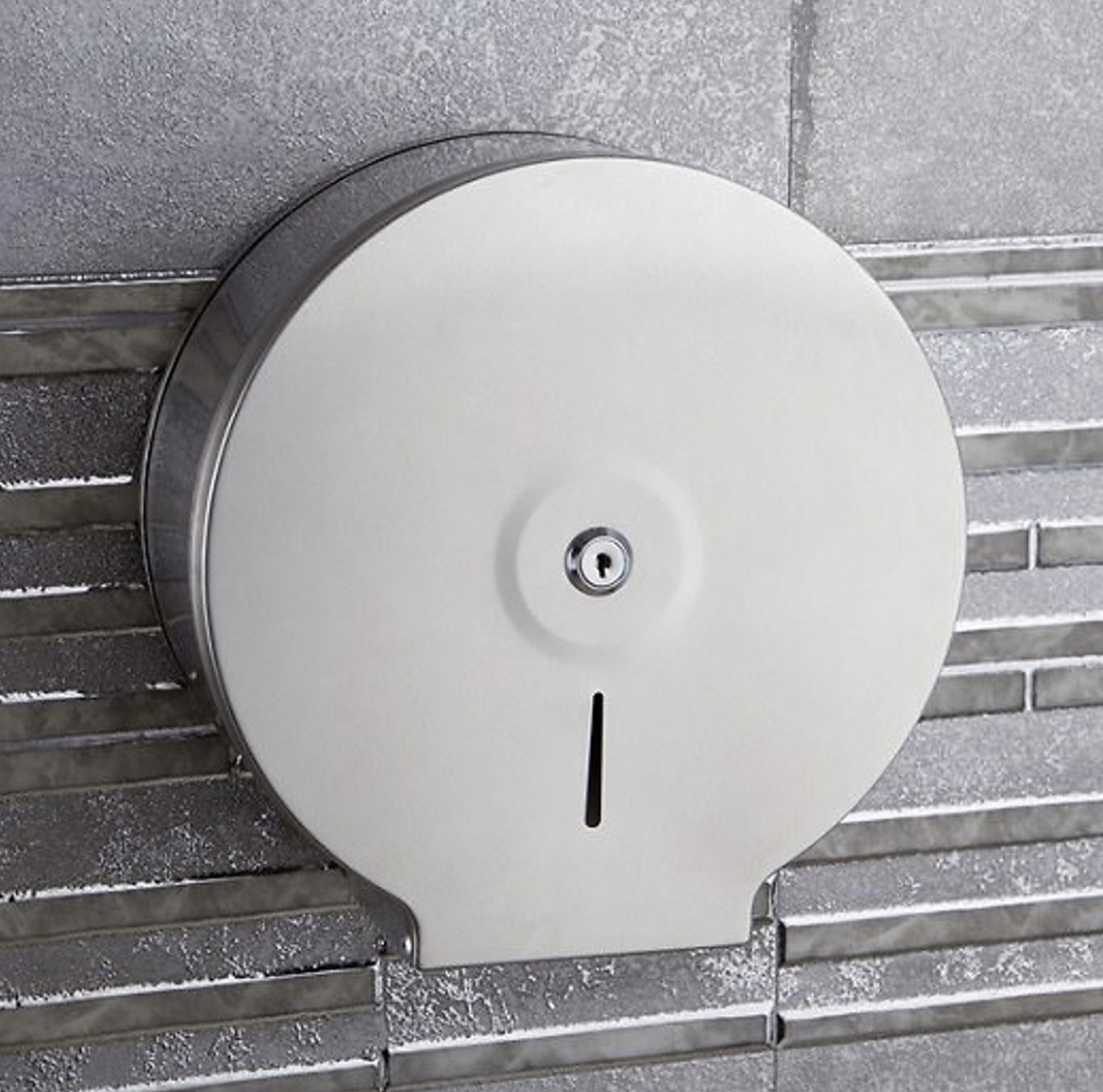 Combo 2 Hộp đựng giấy vệ sinh gắn tường cỡ lớn inox 26cm