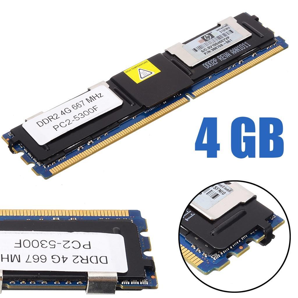 Thẻ Nhớ Ram 4GB DDR2 5300F 667Mhz 1.8V ECC 240 Pin CL5 Cho Máy Tính Mới