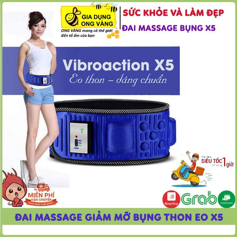 Máy Massage Bụng, Đai Massage Rung Giảm Mỡ Bụng, Thon Eo Bonyon X5