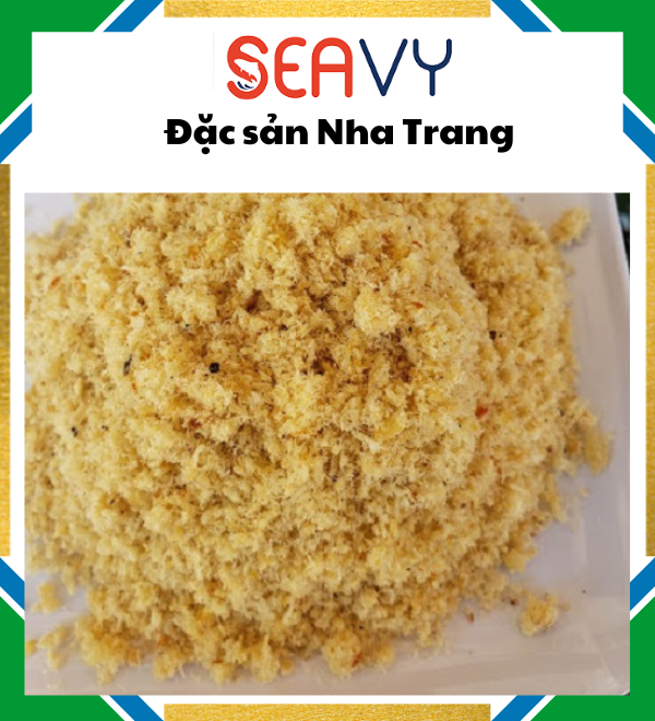 ️Đặc Sản Nha Trang-  Chà Bông Cá Thu Nha Trang  Mặn Ngọt Cay, Đặc Sản Biển, Seavy Hộp 200g