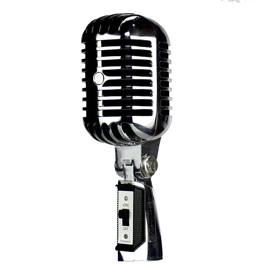 Micro MTMax B2-Pro - Micro karaoke sân khấu phong cách vintage (cổ điển) - Mic dây chuyên dùng cho phòng trà, karaoke, livestream, thu âm chuyên nghiệp - Quay video, MV ca nhạc - Kết nối hầu hết các thiết bị âm thanh - Dynamic microphone - Hàng nhập khẩu