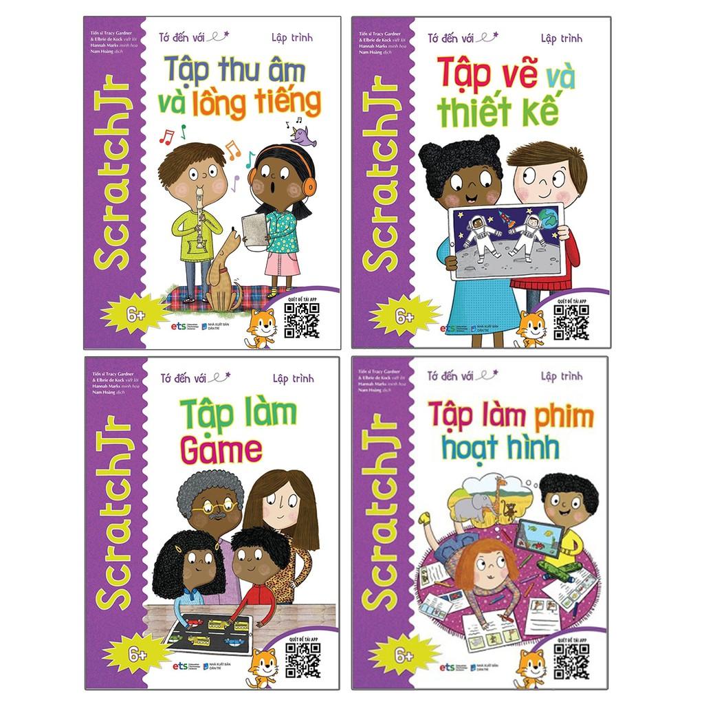 Sách Combo Tớ Đến Với Lập Trình ( bộ 4 cuốn) - Alphabooks - BẢN QUYỀN - Tập Vẽ Và Thiết Kế