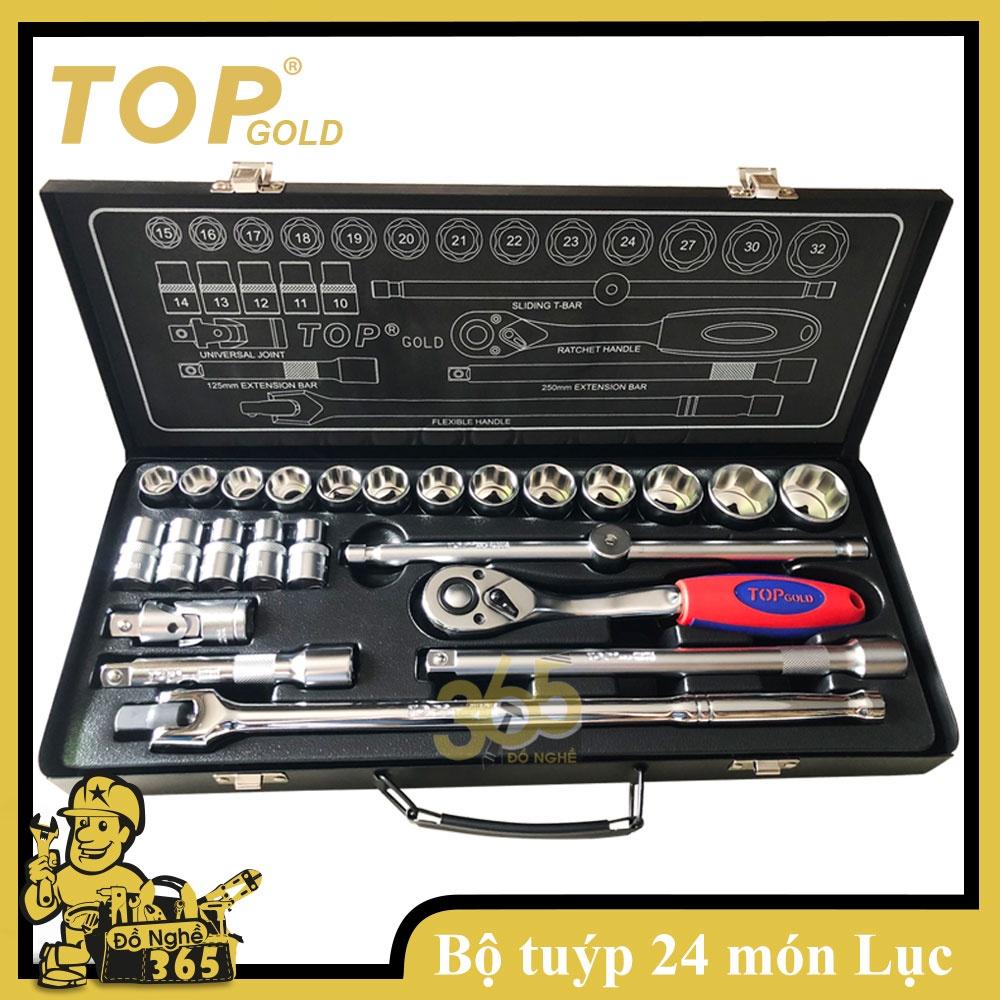 Bộ tuýp 24 chi tiết cao cấp TOP GOLD