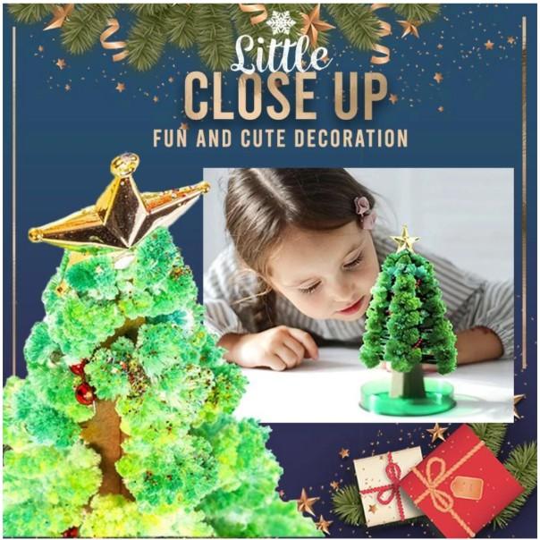 Bộ lắp ráp cây thông trang trí nhà cửa Miracle Growing Christmas Tree - AsiaMart
