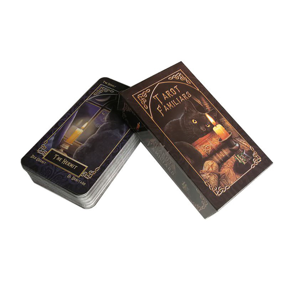 [Size Gốc] Bộ Bài Familiars Tarot 78 Lá 7x12 Cm  Đá Thanh Tẩy
