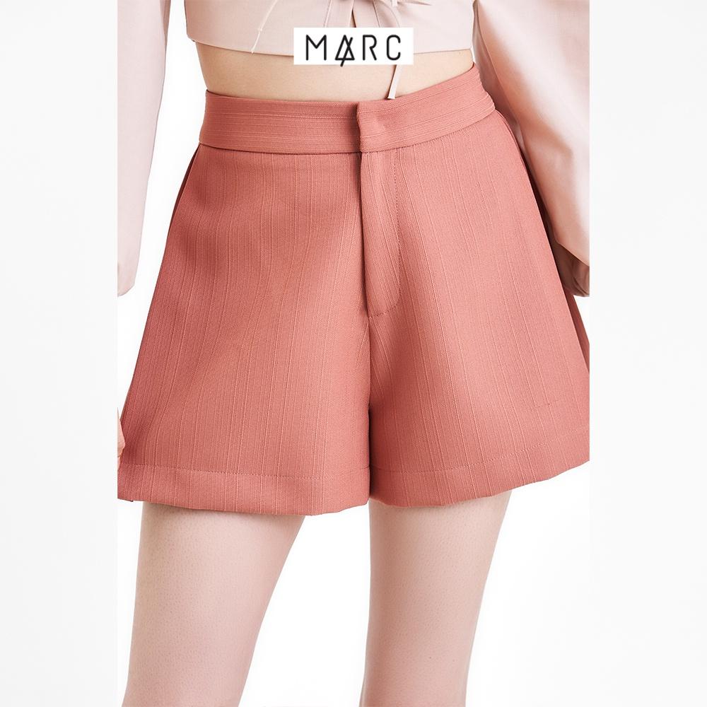 Quần short nữ MARC FASHION form xoè xếp li hông FAST101422