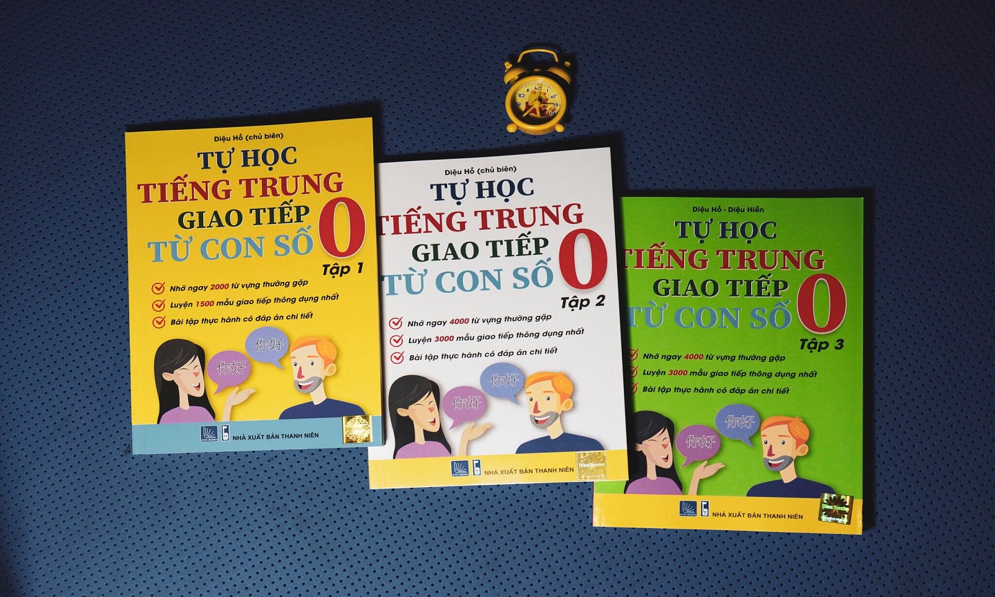 TỰ HỌC GIAO TIẾP TIẾNG TRUNG TỪ CON SỐ 0 - 3 TẬP (KÈM FILE NGHE)