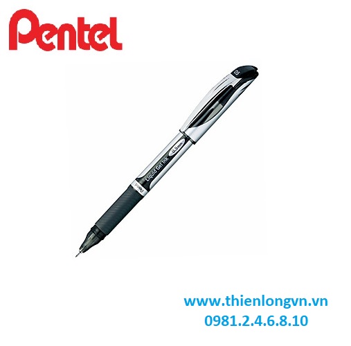 Combo 5 cây Bút nước ký energel Pentel BLN55 mực đen ngòi 0.5mm