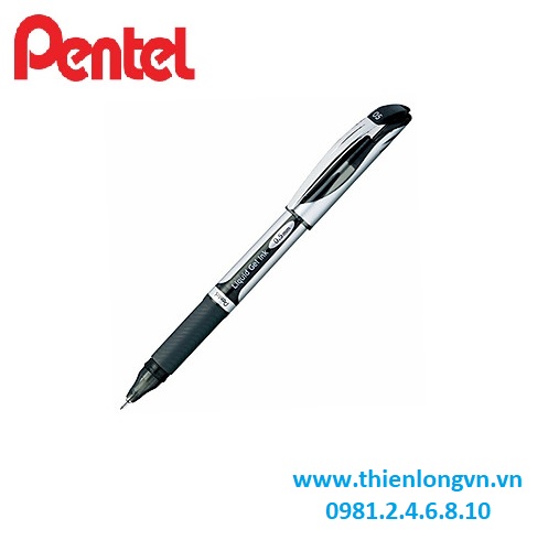Bút nước ký energel Pentel BLN55 mực đen ngòi 0.5mm