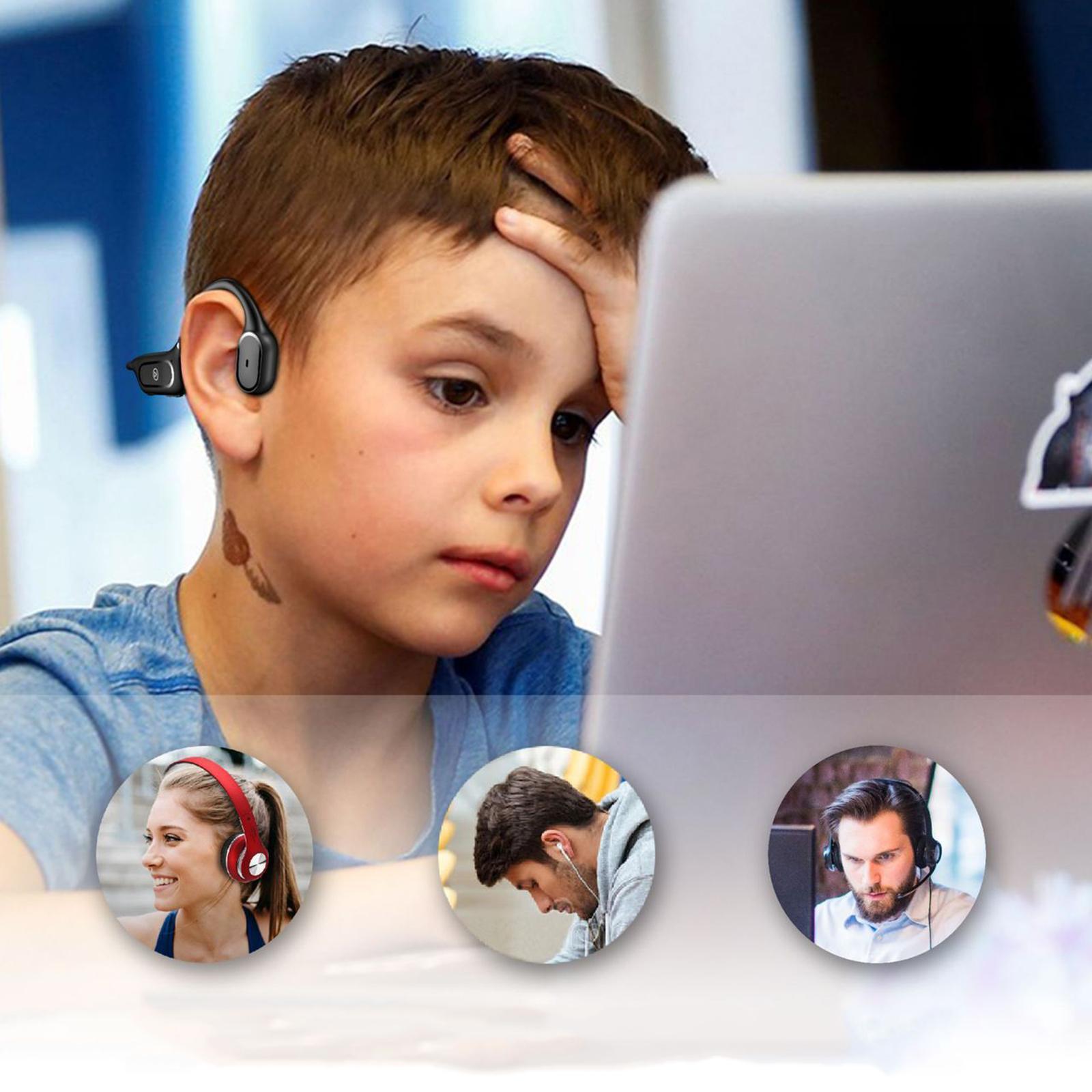 Wireless Open Ear Bluetooth Headphone Sport Earphones Touch