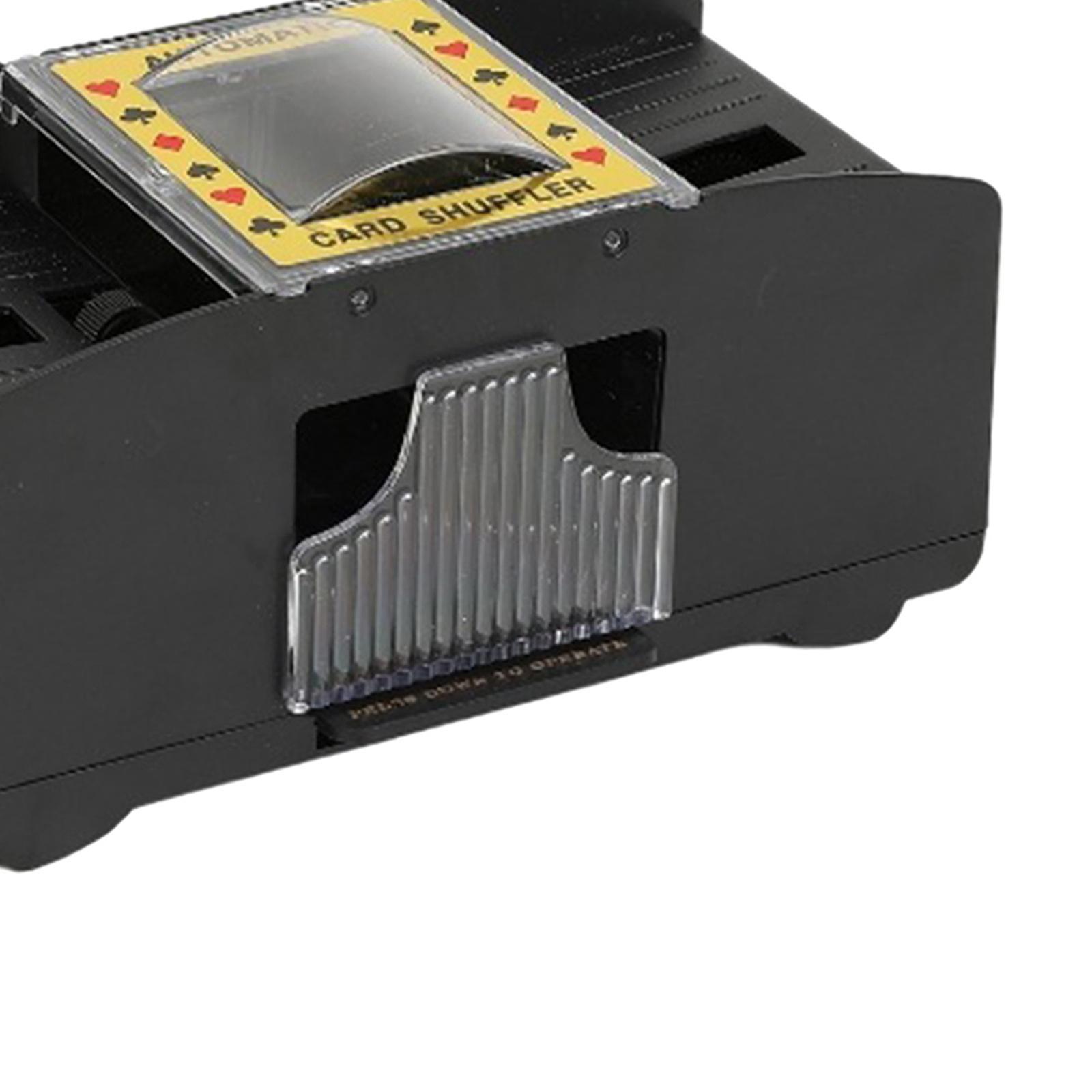 Card Shuffler Dealer Dispenser Battery&USB Accs Casino Trading Card for Club 2