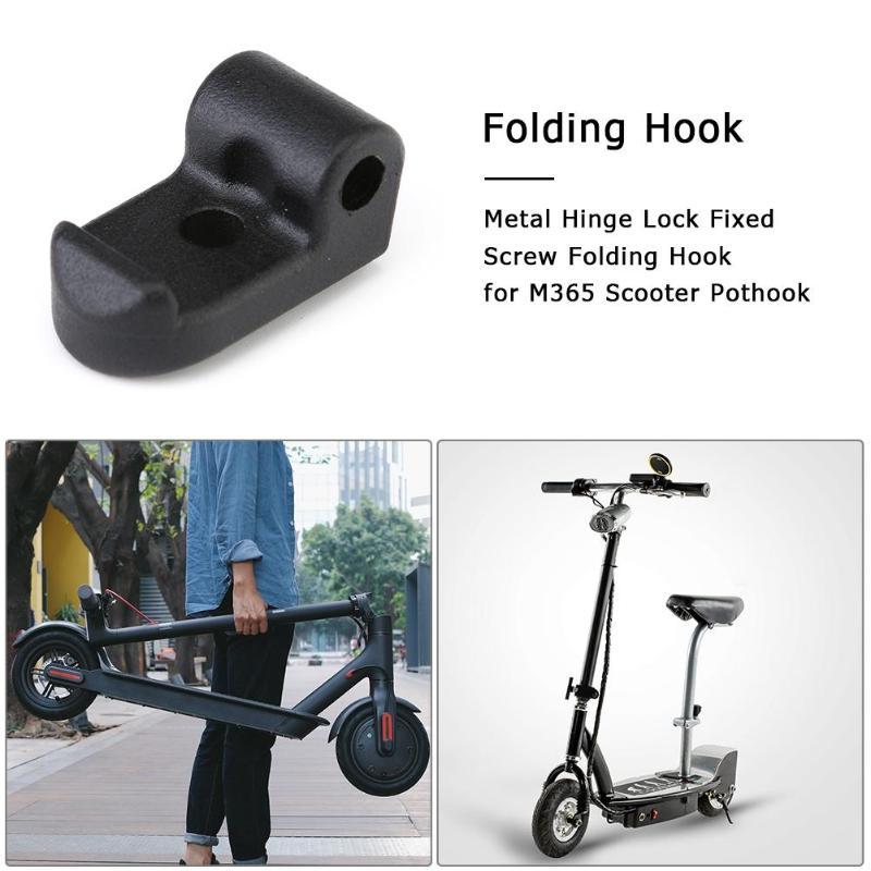 Khoa xe điện gấp Pothook Bản lề Bolt Sửa chữa khóa thép cứng cố định Bolt vít HOOK HOOG Color: Scooter screw