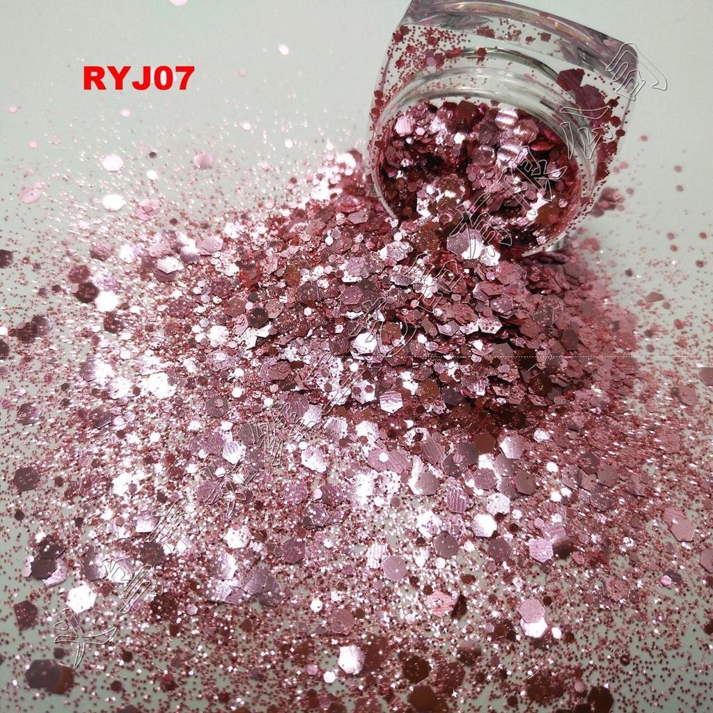 Set nhũ kim tuyến , nhũ rắc trang trí móng tay dành cho nail