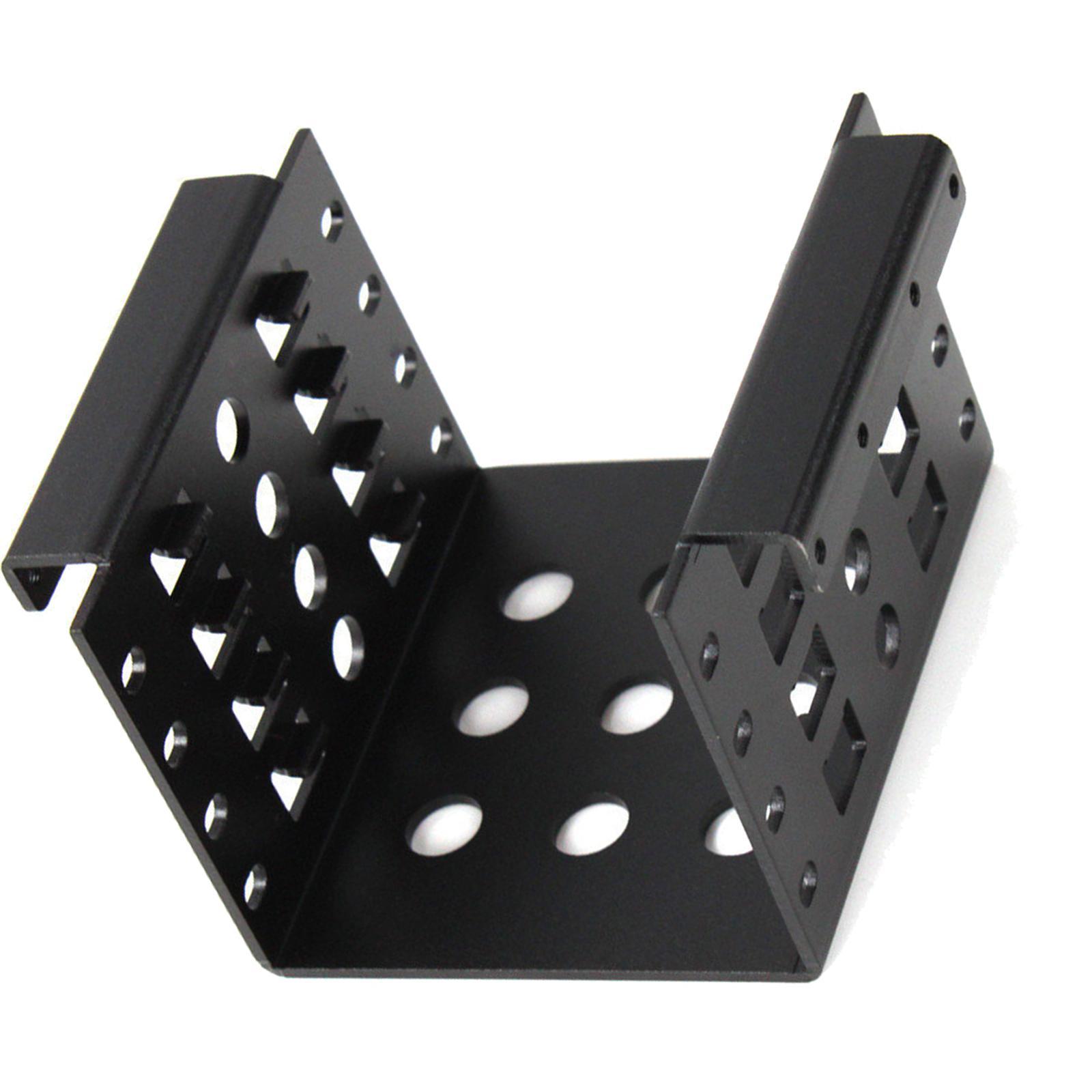 4-Bay 2.5 inch to 3.5 inch  HDD  Caddy Black Bracket