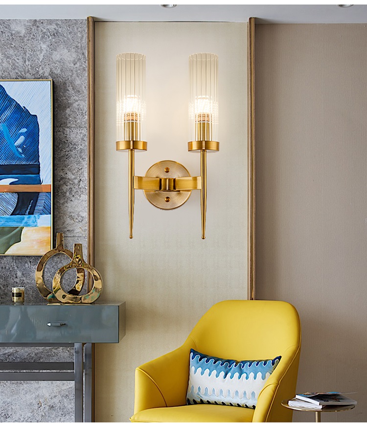 Đèn tường NATIC kiểu dáng sang trọng, tinh tế - kèm bóng LED chuyên dụng.