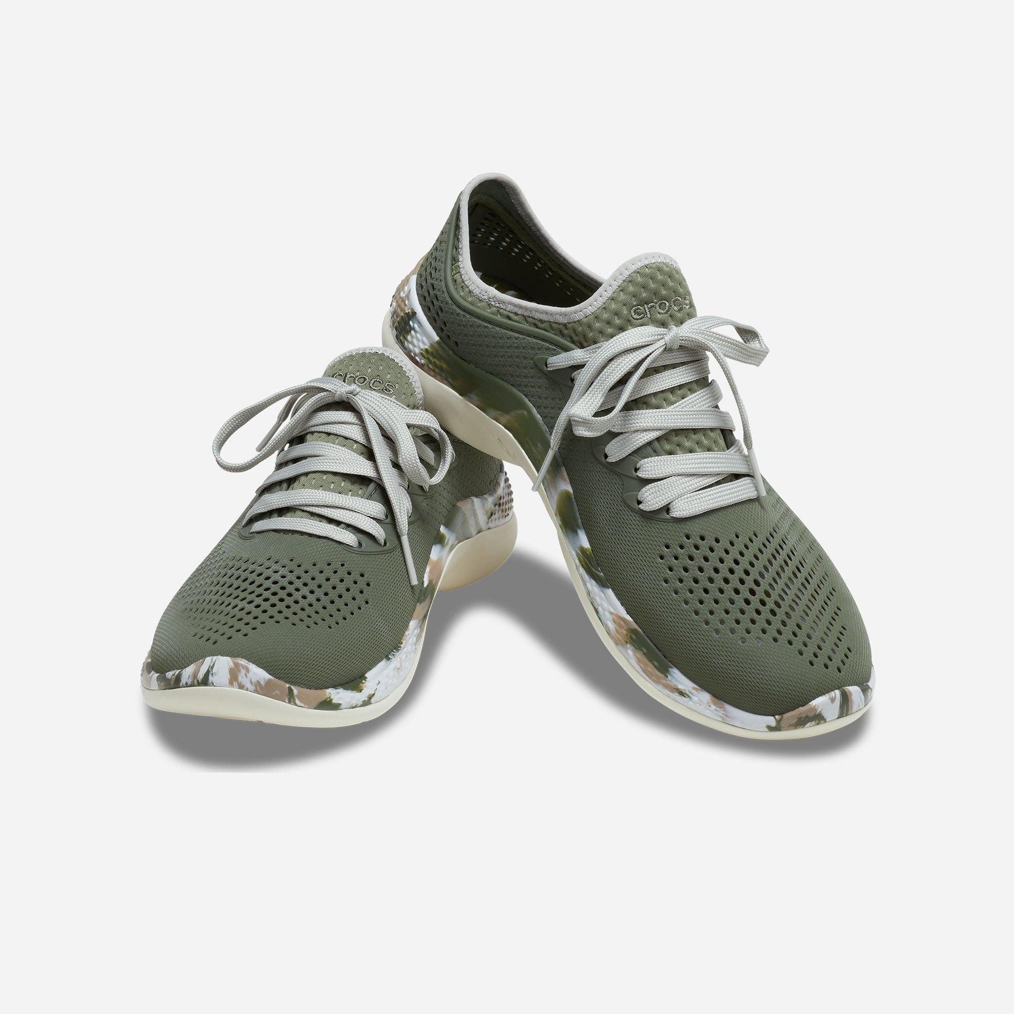 Giày sneaker nam Crocs Literide 360 Marbled Pacer - 207633-3TC