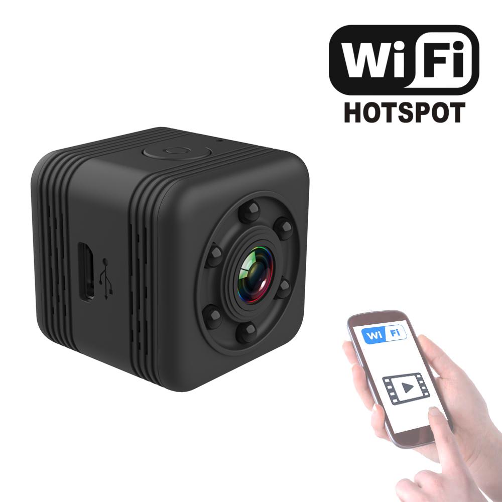 SQ29 Camera WiFi Mini Tầm Nhìn Ban Đêm VGA 480 P Kích Sóng Không Dây Giám Sát Từ Xa Ứng Dụng Điện Thoại Phát Hiện Chuyển Động Đầu Ghi Hình Máy Quay Ảnh Bẫy