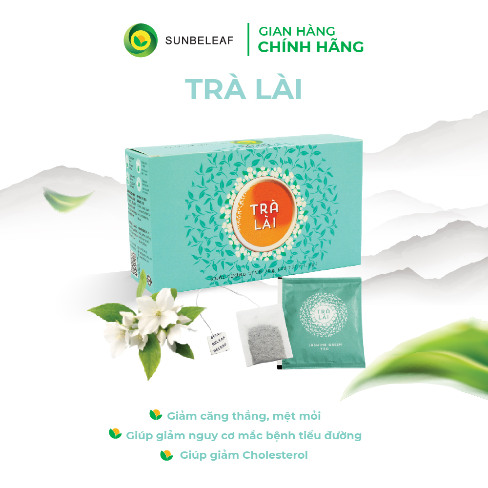 Trà Lài Túi Lọc SunBeleaf - TP029S - Trà Lài Giảm Căng Thẳng Mệt Mỏi