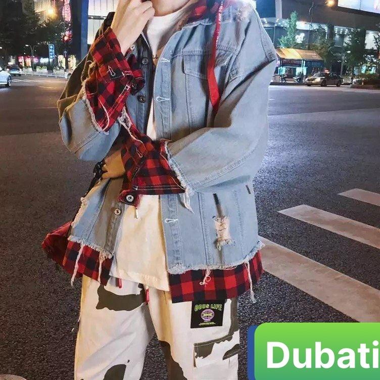 ÁO KHOÁC JEAN NAM NỮ UNISEX CHẤT BÒ NÓN VẢI NỈ CAO CẤP HOT TREND NHẬT BẢN SÀNH ĐIỆU - DUBATI FASHION