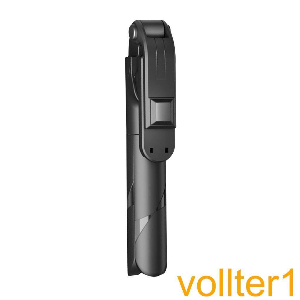 Mobile Phone Selfie Stick Telescopic Selfie Tripod Live Streaming Bluetooth 4 0 Smartphone Holder【vollter1