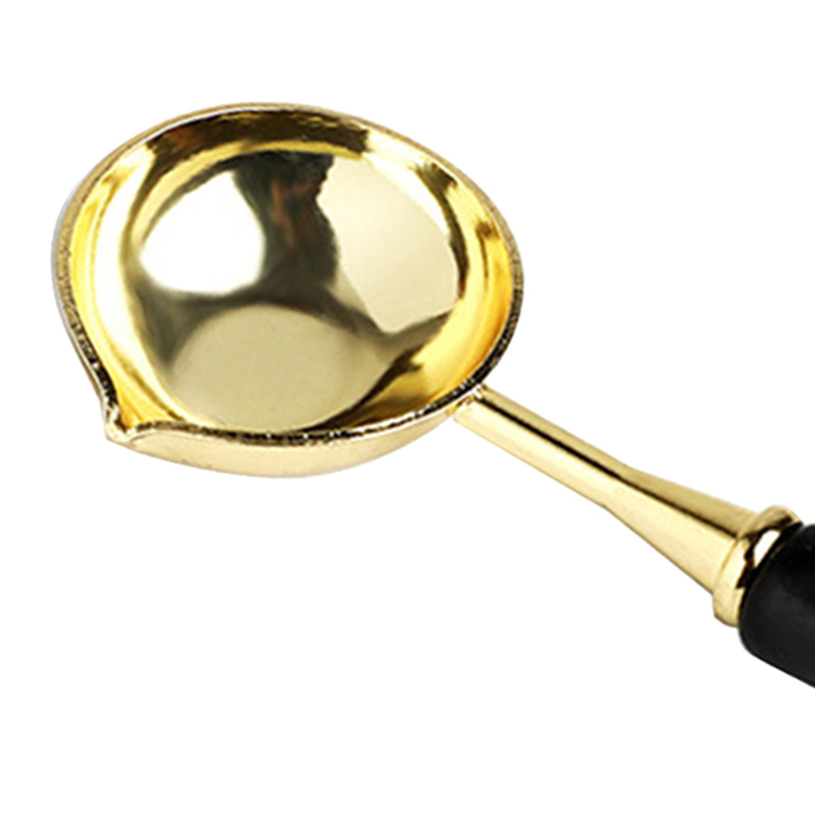 Wax Seal Kit Sealing Wax Melting Spoons Wax Spoon Wax Sticks Beads Spoon for Arts Crafts Wax Sealing Stamp Wax Beads Gifts