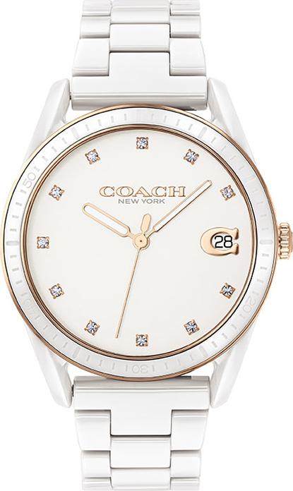 Đồng Hồ Nữ Ceramic Lịch Ngày Coach 14503263 (36mm)