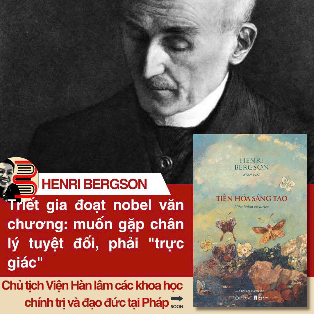 TIẾN HÓA SÁNG TẠO - Henri Bergson - Nguyễn Anh Cường dịch - Omega Plus