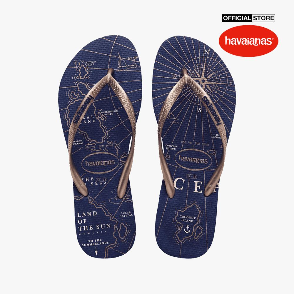 HAVAIANAS - Dép kẹp nữ Slim Nautical 4137125