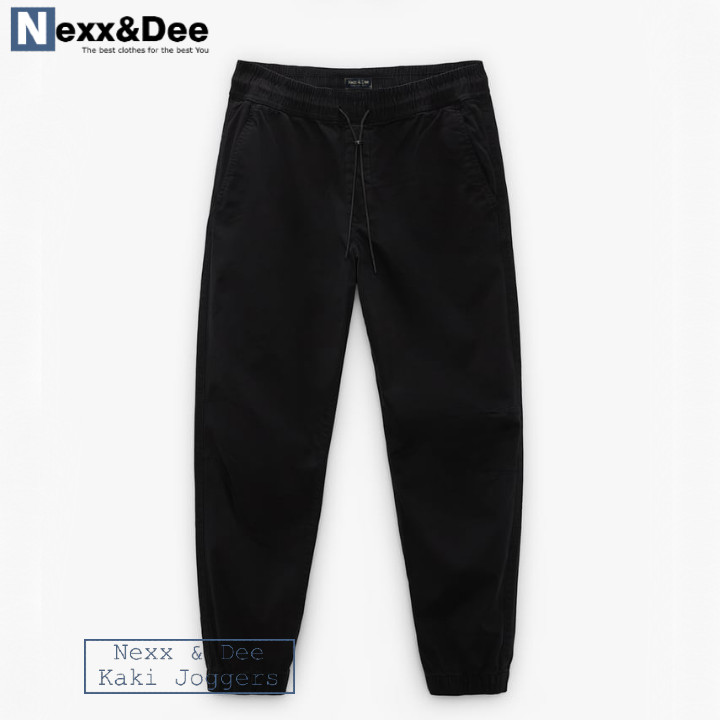 Quần jogger kaki nam nữ Nexx&amp;Dee vải kaki cao cấp big size JG03