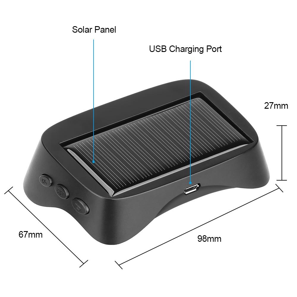 Hệ thống giám sát áp suất lốp xe màn hình LCD USB cảm biến áp suất lốp 0-8 bar kỹ thuật số TPMS