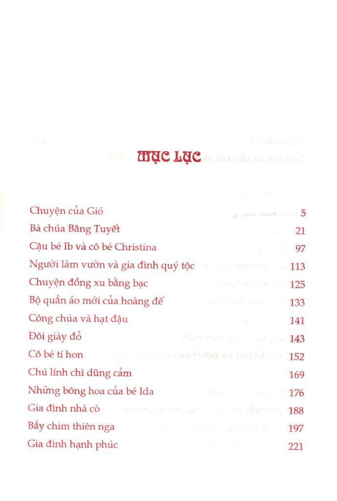 Truyện Cổ Andersen - Bìa Cứng (2022)