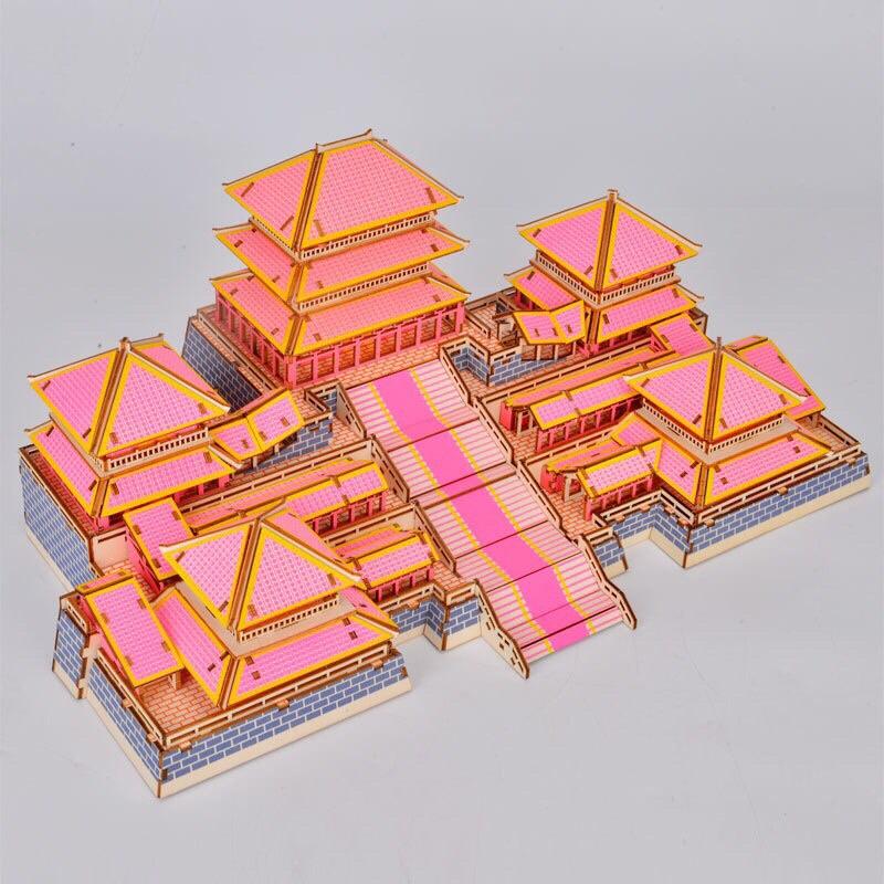 Mô hình đồ chơi lắp ráp - Cung Điện A Phòng - Tần Thuỷ Hoàng