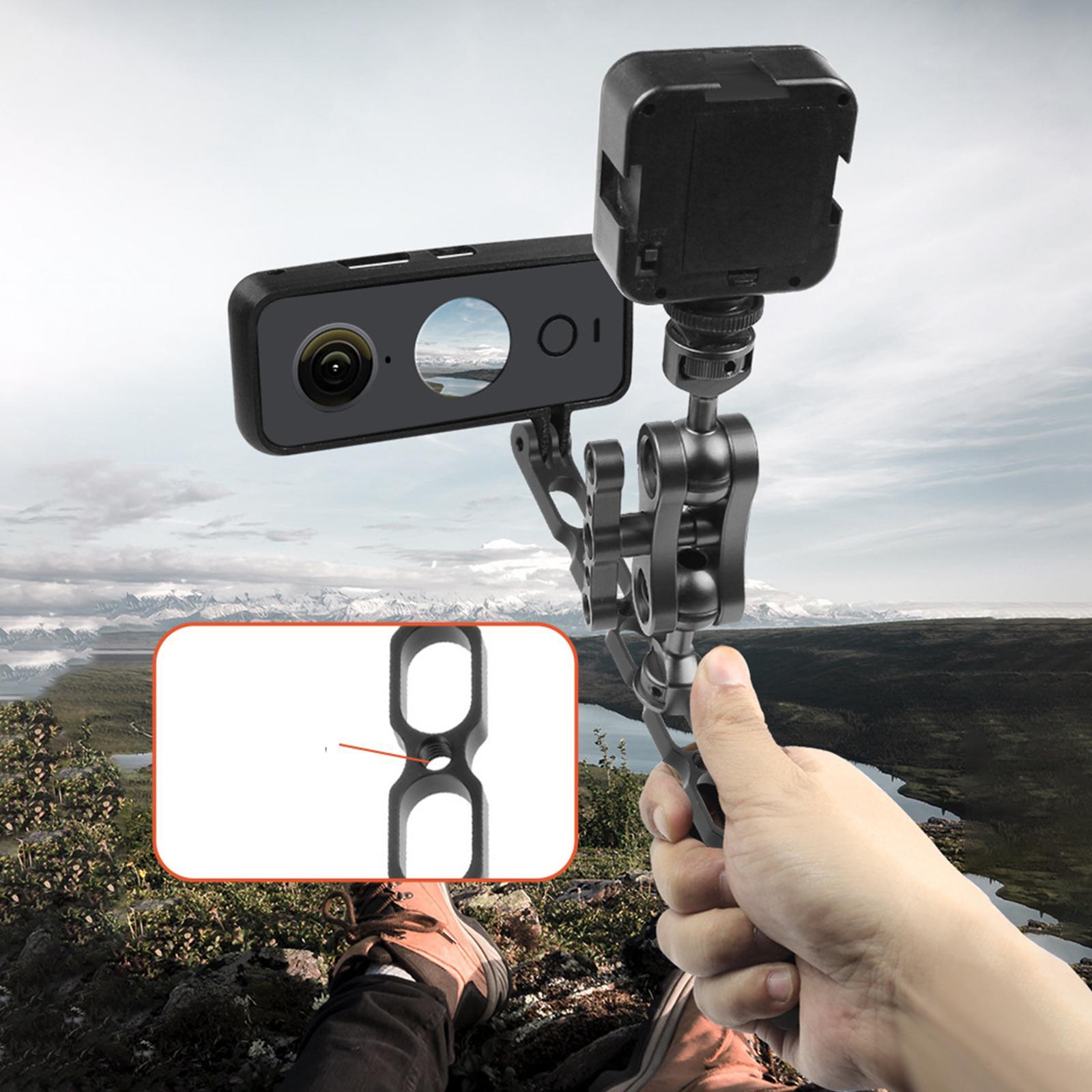 Aluminum Extension Arm Mount for 10/9/8/7 for Insta 360 One x and More