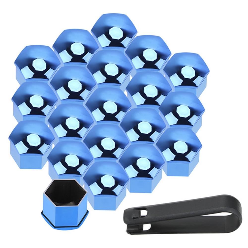 Nắp Bảo Vệ Ốc Vít Bánh Xe Hơi Nhiều Màu 17mm 19mm