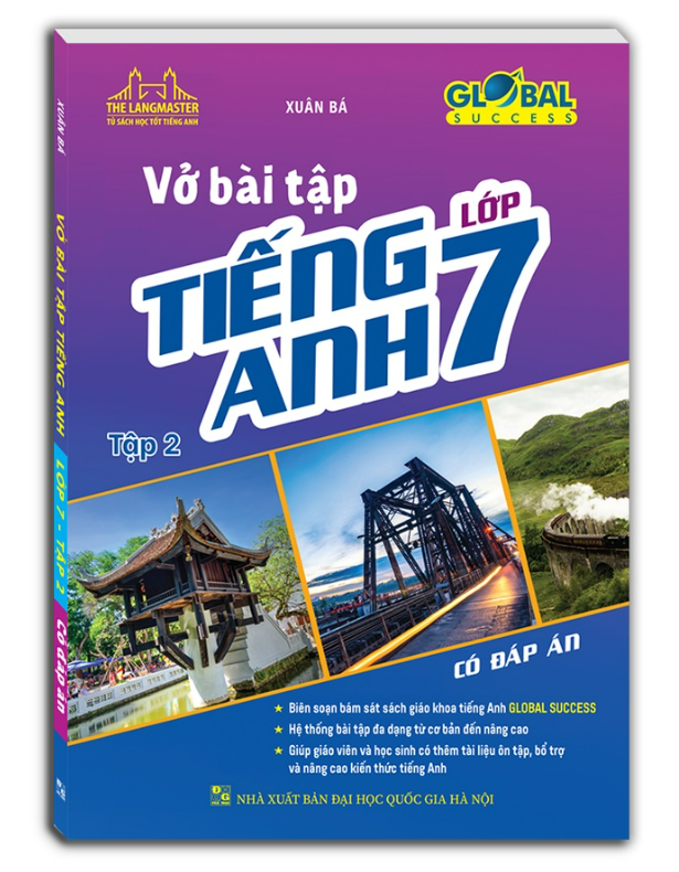 Sách - Combo 2c - GLOBAL SUCCESS - Vở bài tập tiếng anh lớp 7